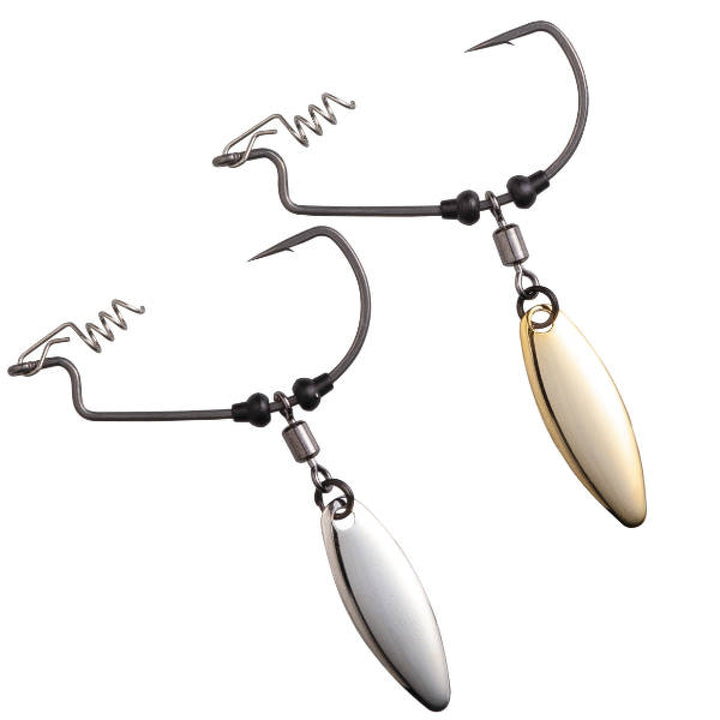Valleyhill HRX BLADE HOOK #1 (2 pcs/pack) SILVER & GOLD