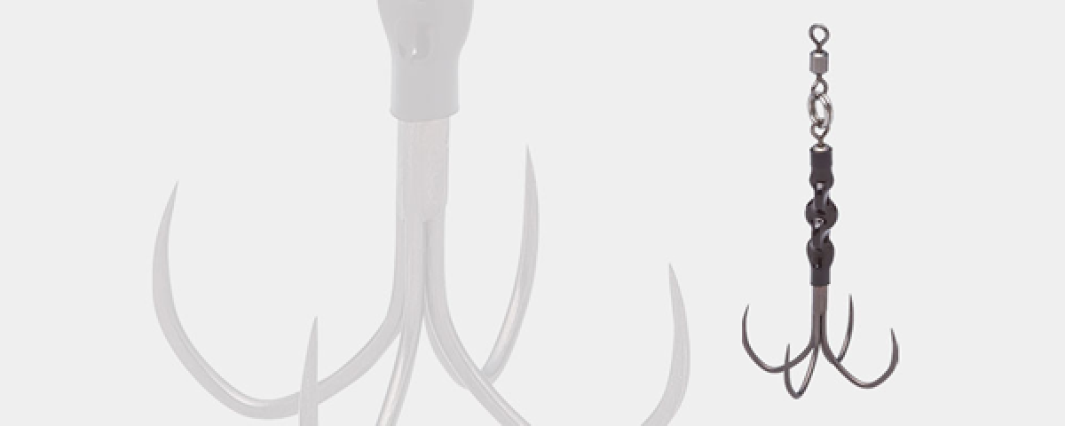 Valleyhill DRAGONQ HOOK DE DRAGON QUATRO ASSIST #1 (2 pcs/pack)