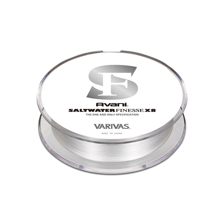 AVANI SW FINESSE PE X8 #0.4 (9.2 lb) - 150m PE CRYSTAL WHITE